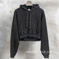 Autumn winter hot girl fleece hooded sweater